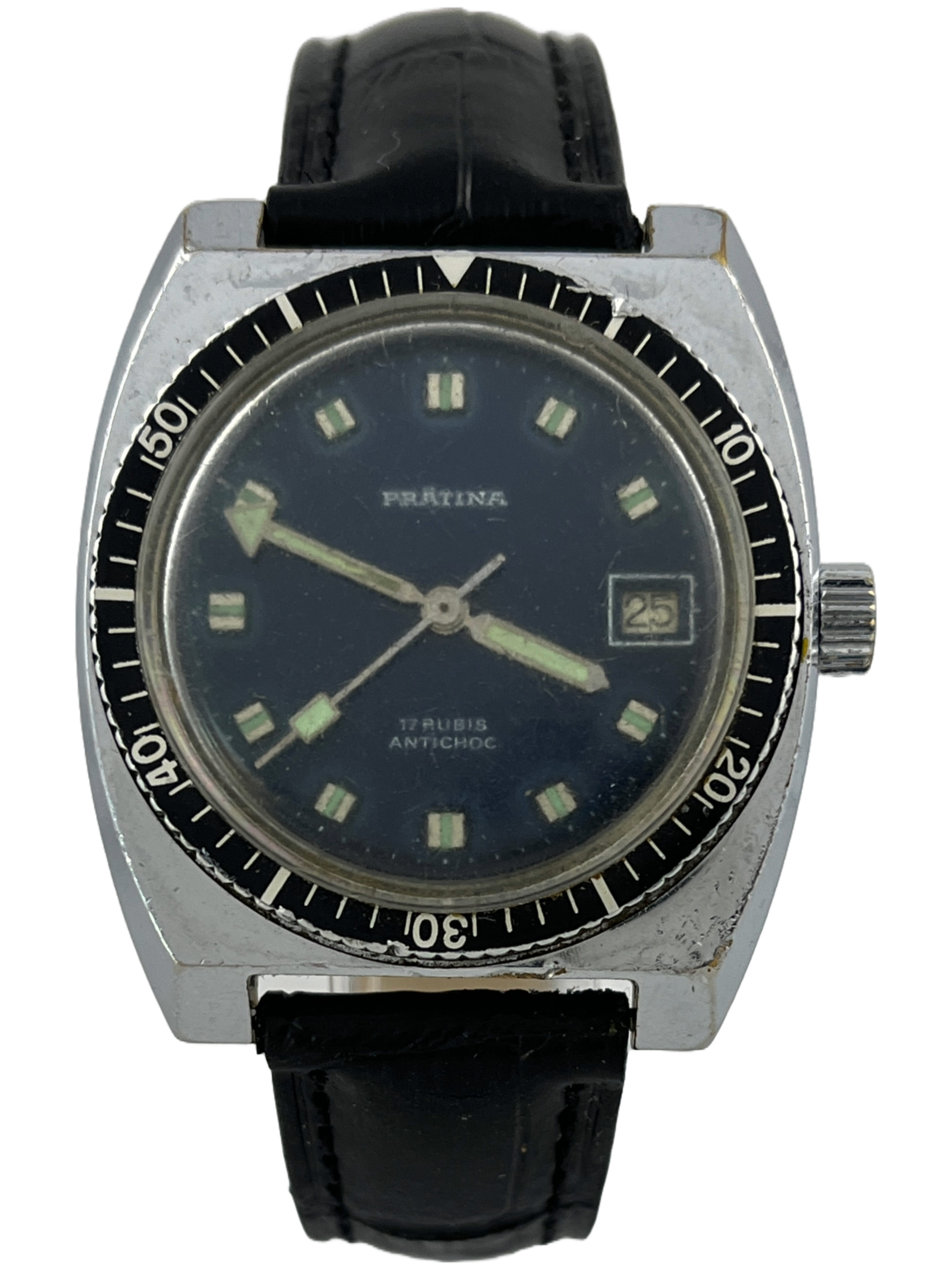 Taucher Prätina Handaufzug FE 140-1B mit Lünette online kaufen