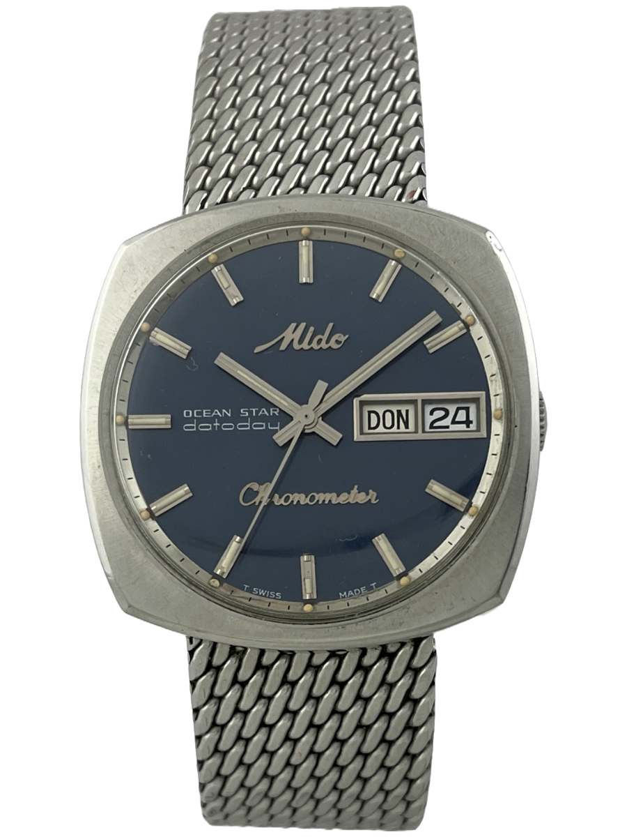 Vintage Mido Ocean Star Commander Mido Watch 1980'S MIDO COMMANDER