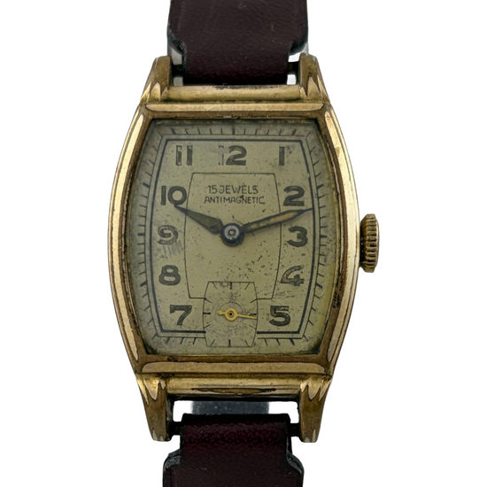 Art Deco Handaufzug Kal. Förster 2080