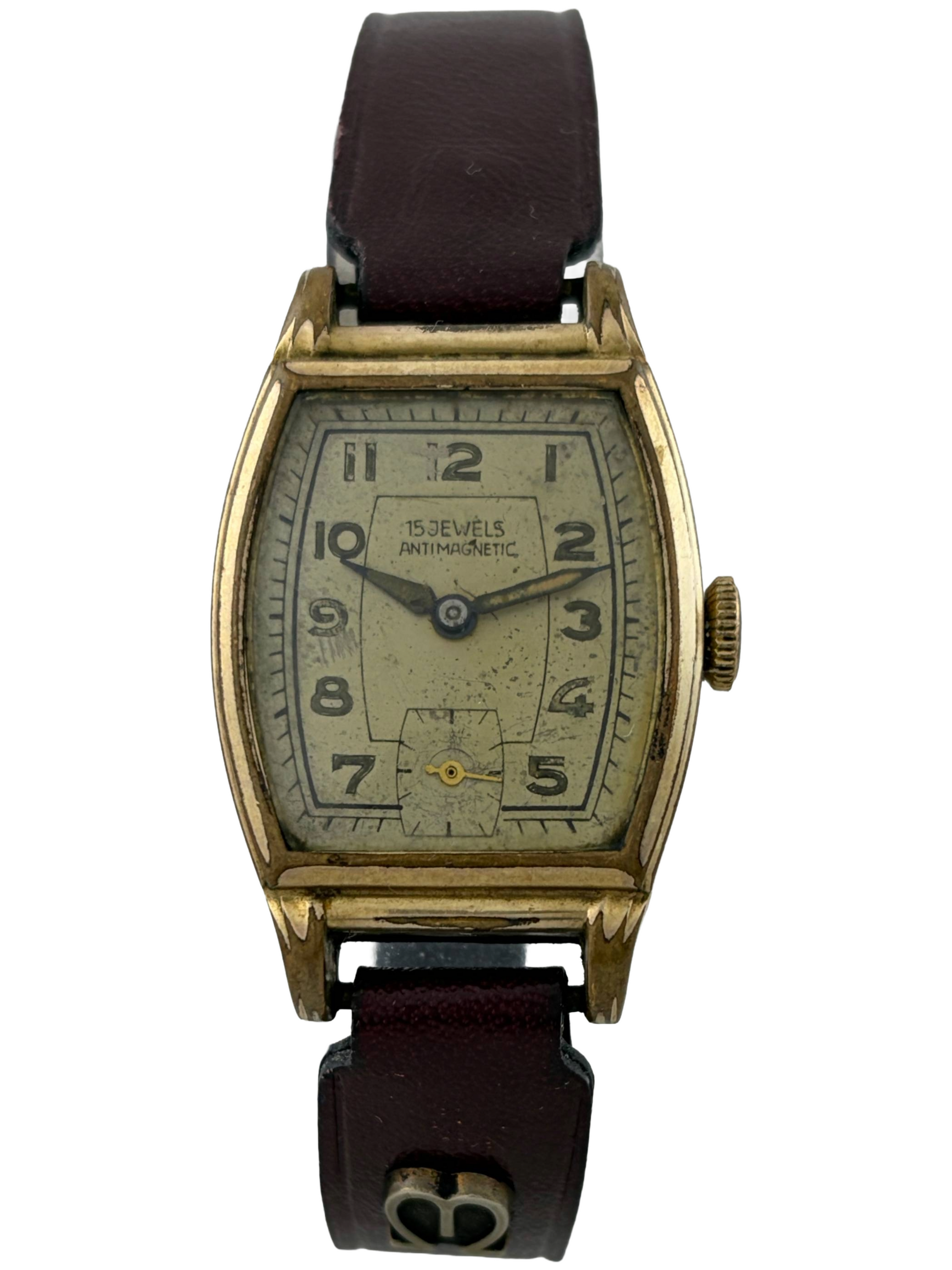 Art Deco Handaufzug Kal. Förster 2080