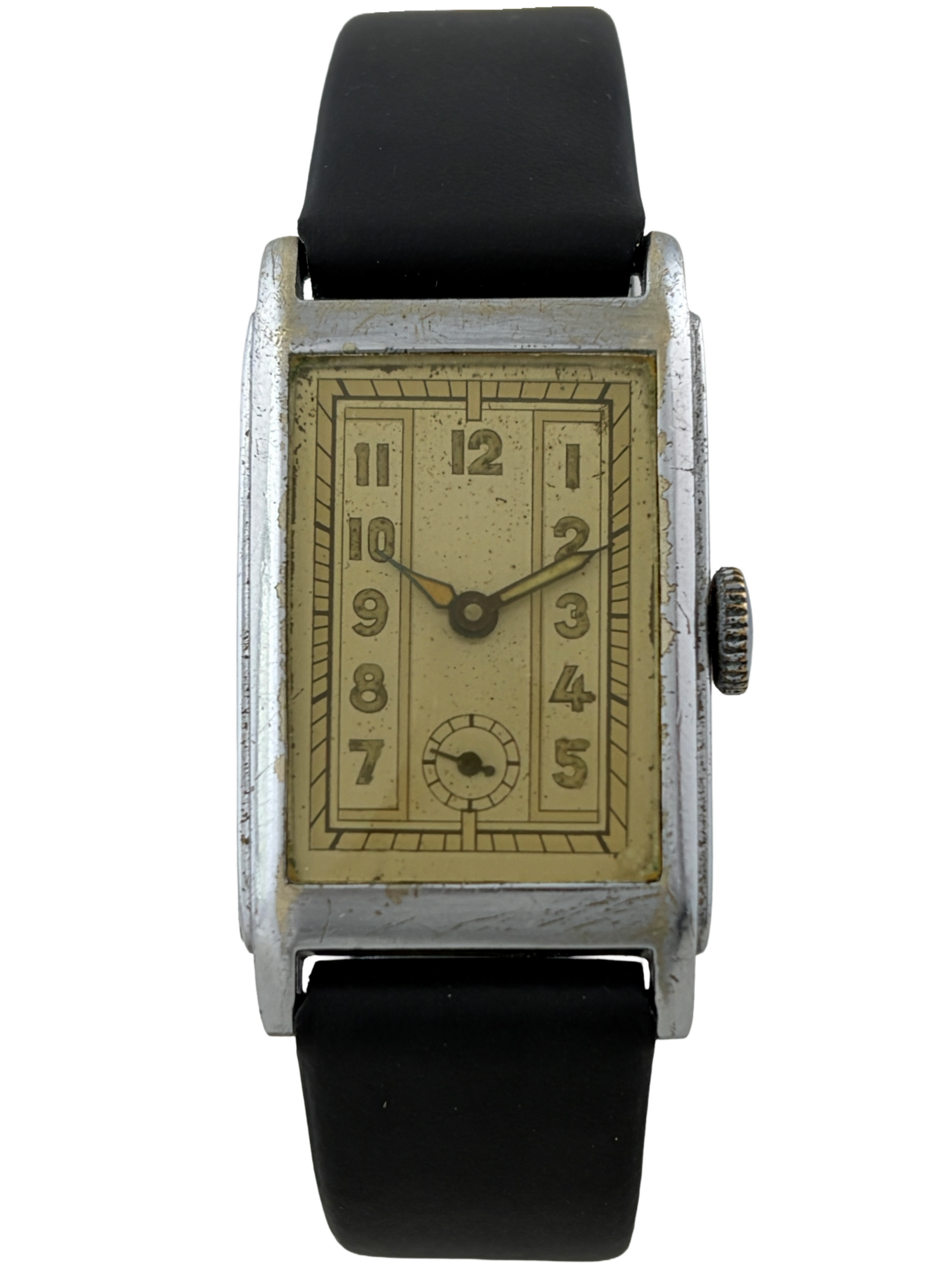 Art Deco Handaufzug Otero 22 mit neuem Armband