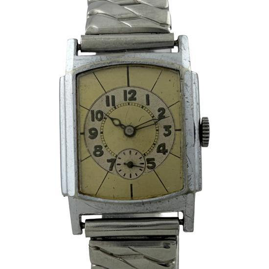 Art Deco Handaufzug mit Flexband