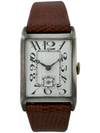 Art Deco Herald Exploding Numbers Handaufzug aus 0,800er Silber