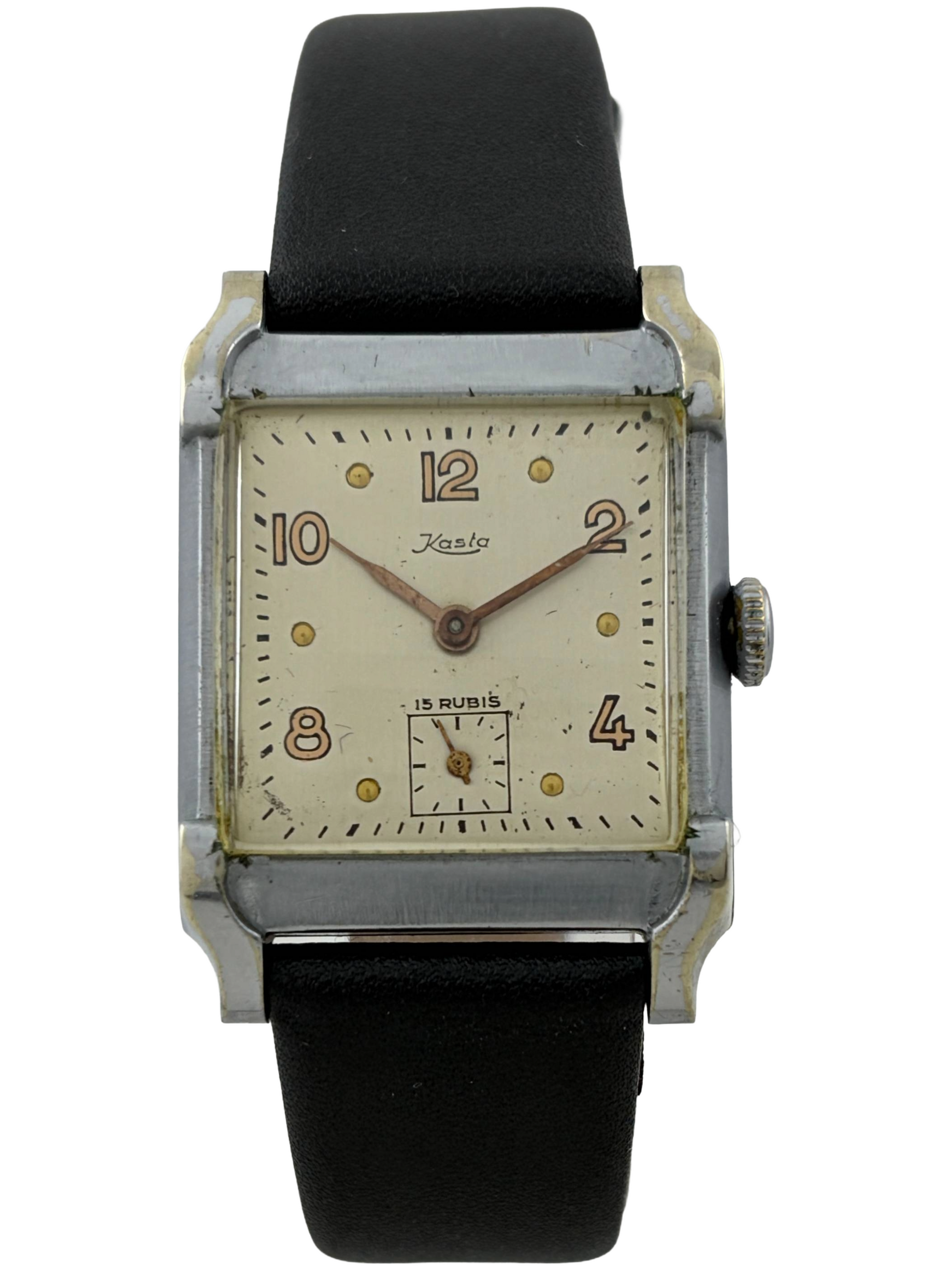 Art Deco Kasta Handaufzug mit neuem Armband