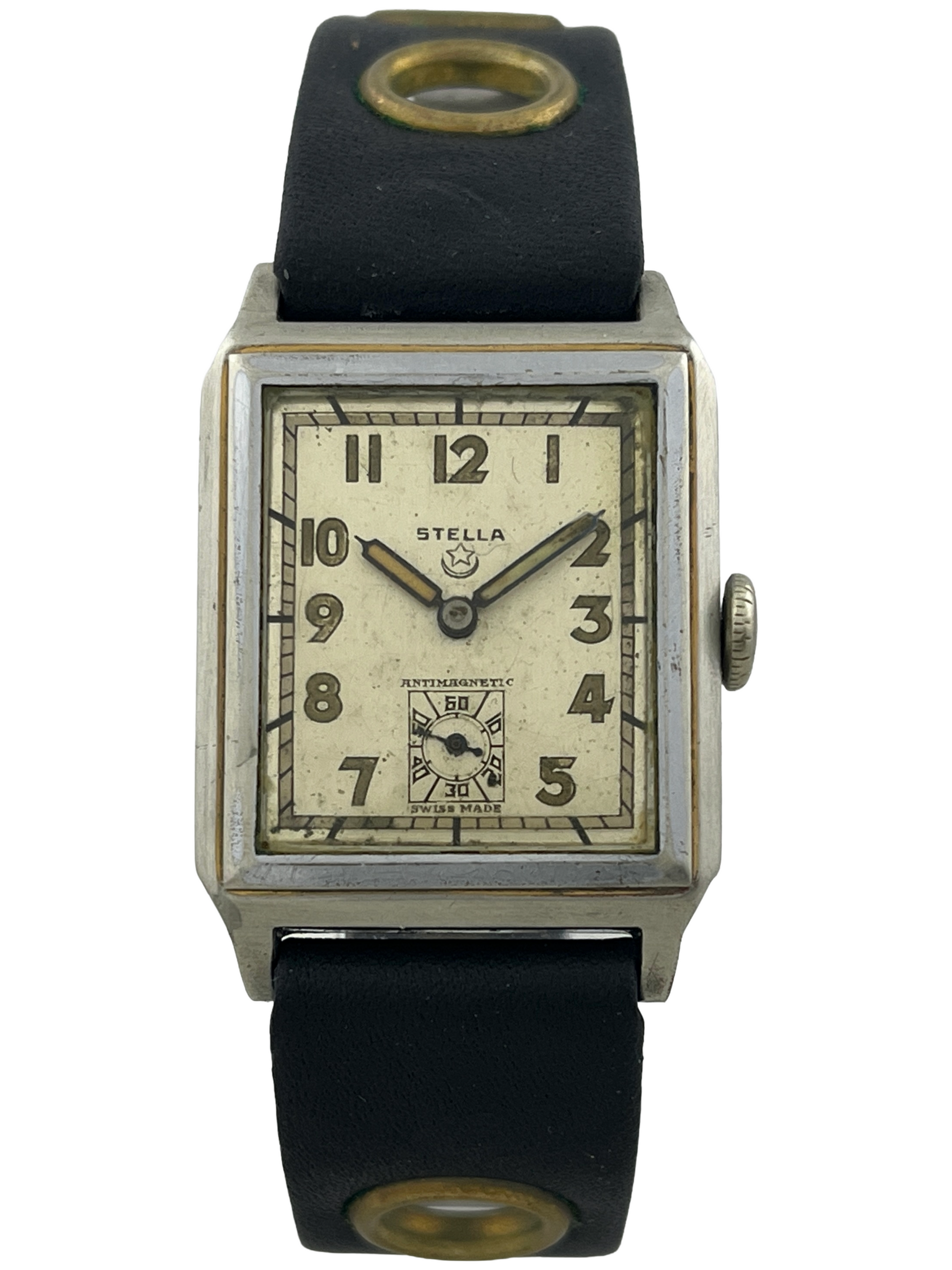 Art Deco Stella (Junghans-Haller) Handaufzug mit Leuchtzeigern