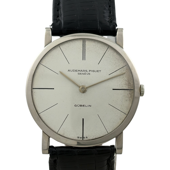Audemars Piguet Gübelin Handaufzug 18K Weißgold Kal. 2003