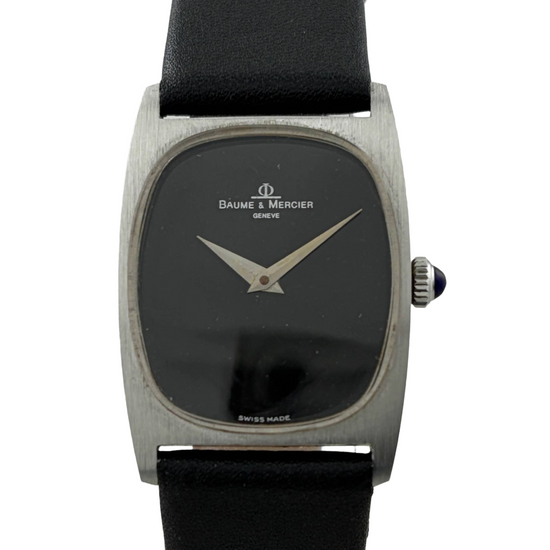 Baume & Mercier Onyx Tank Handaufzug Peseux 7001