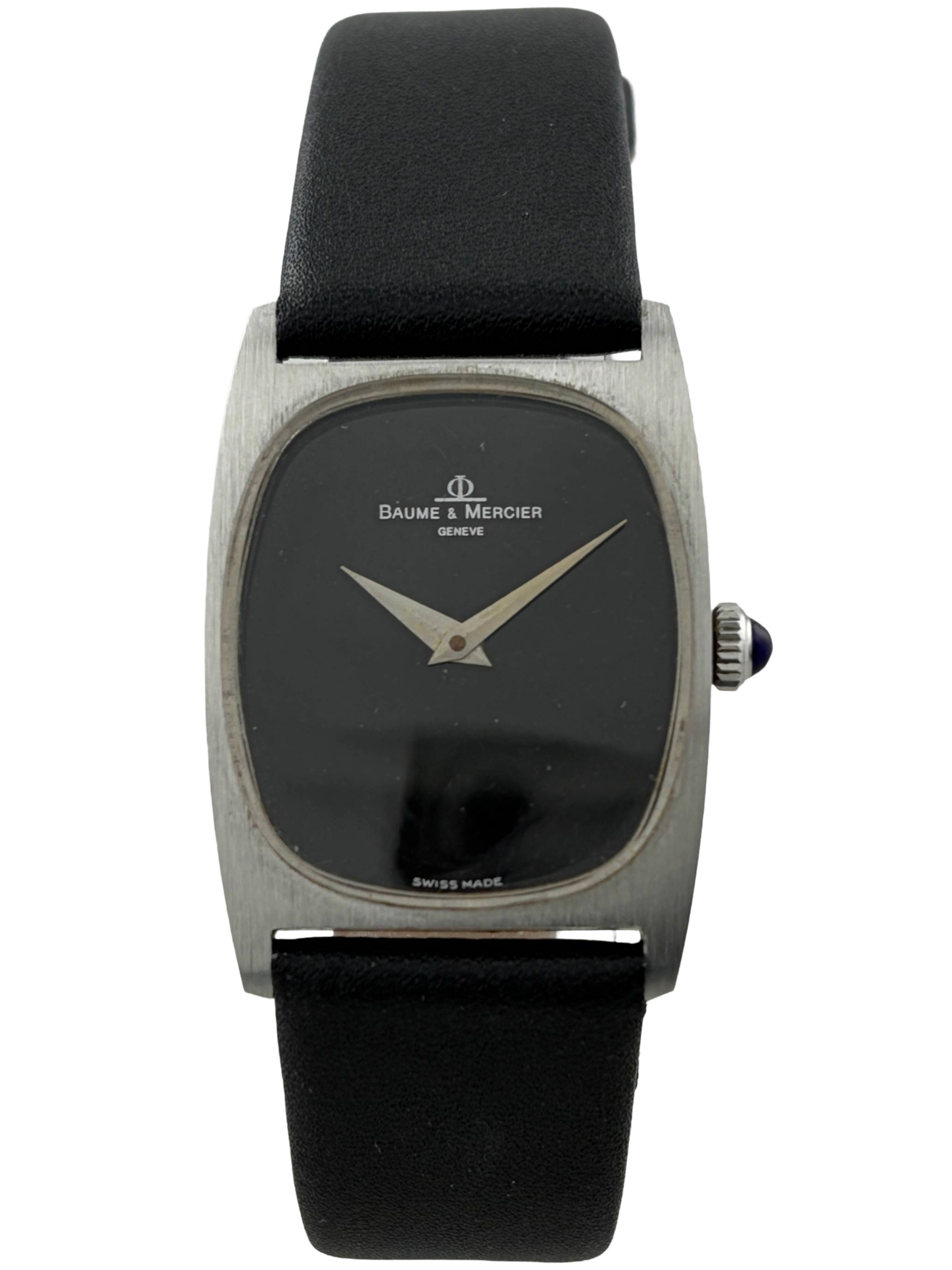 Baume & Mercier Onyx Tank Handaufzug Peseux 7001