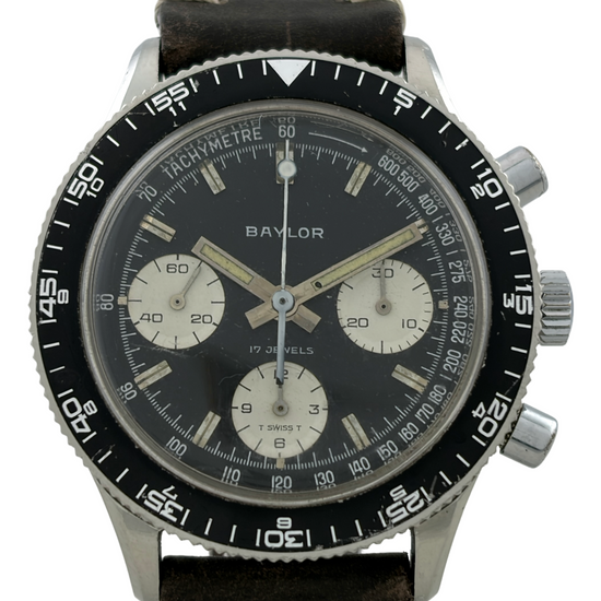 Baylor (Heuer) Handaufzug Chronograph Landeron 349