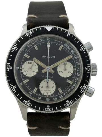 Baylor (Heuer) Handaufzug Chronograph Landeron 349