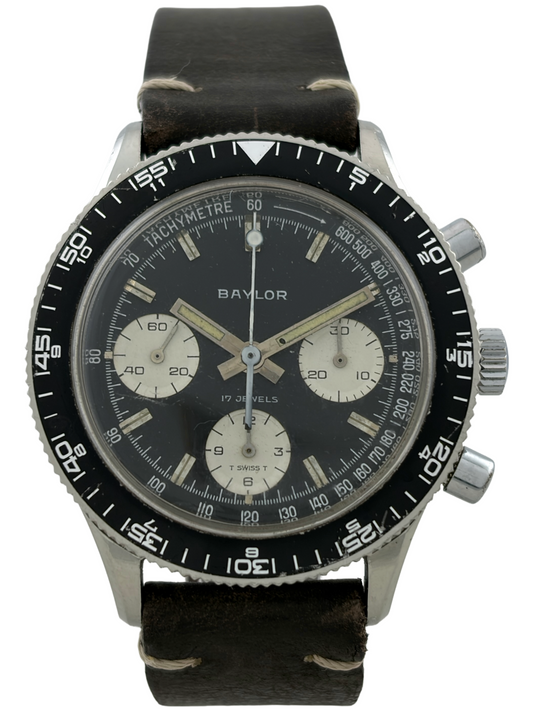 Baylor (Heuer) Handaufzug Chronograph Landeron 349