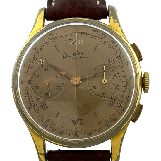 Breitling Cadette Chronograph Handaufzug Venus 188