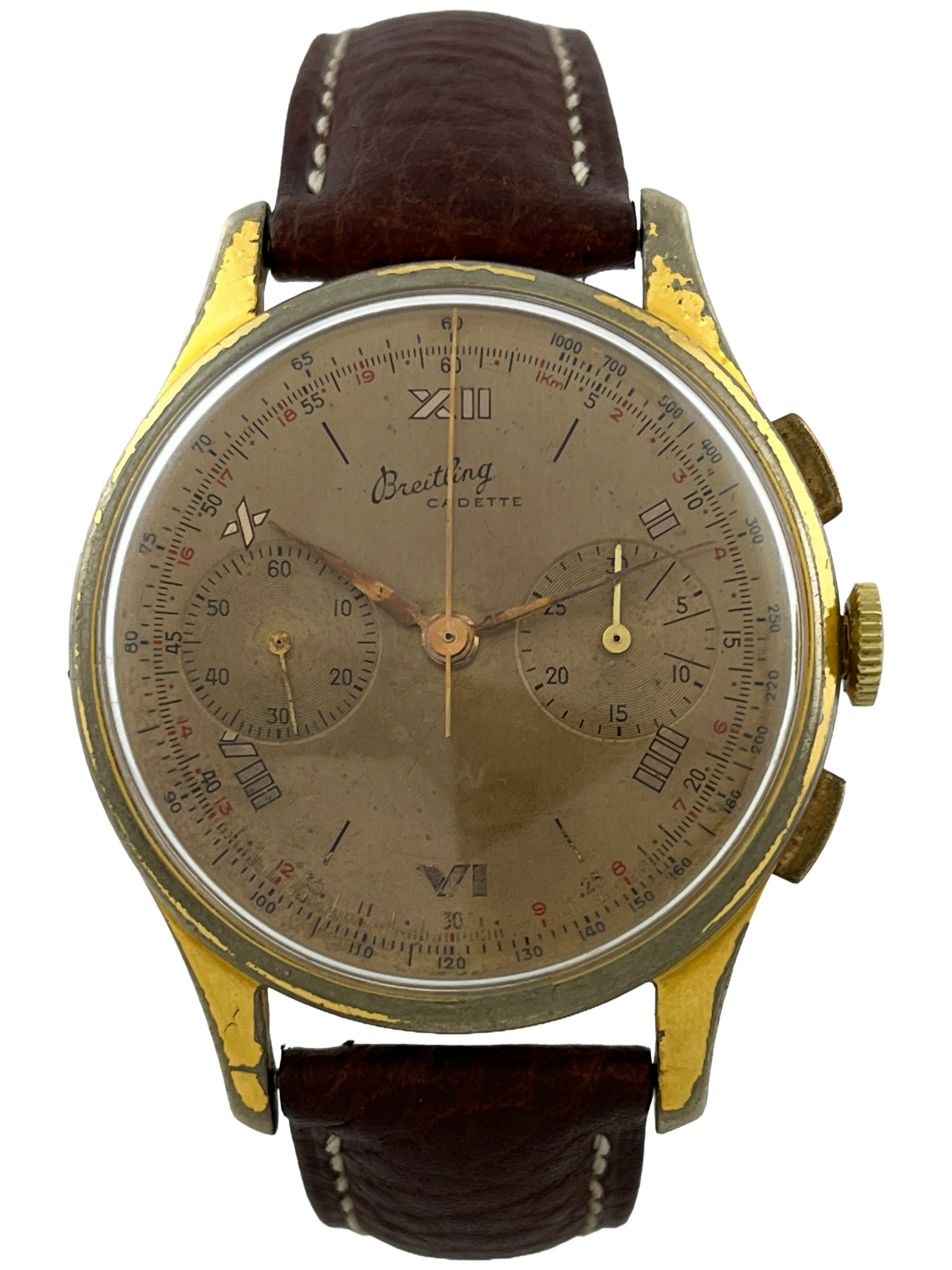 Breitling Cadette Chronograph Handaufzug Venus 188