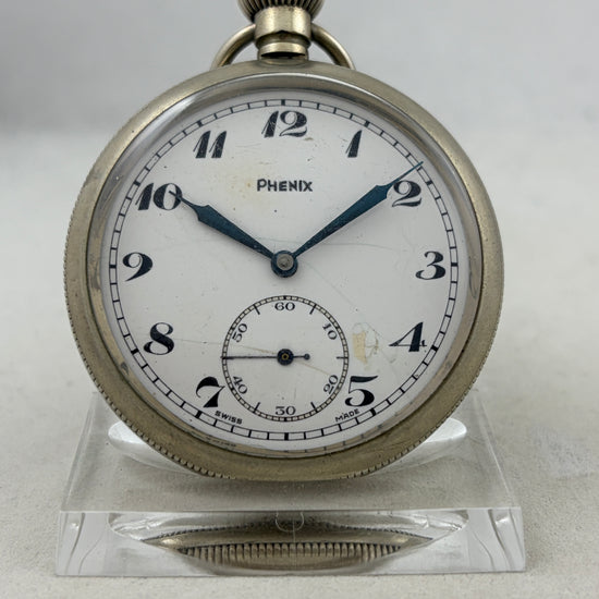 Britische Eisenbahner-Taschenuhr Phenix BR (M) Handaufzug