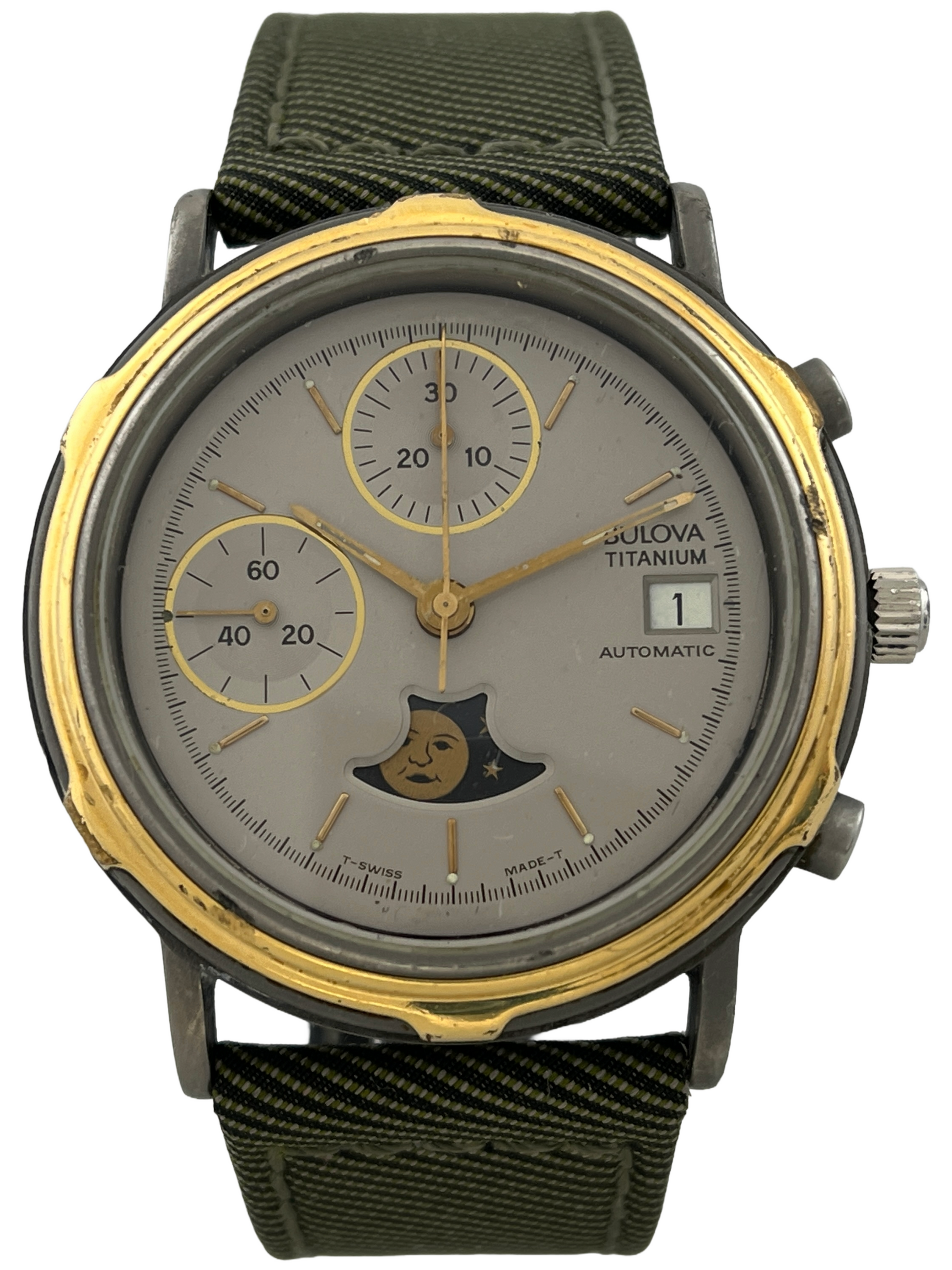 Bulova Titanium Automatik Chronograph Valjoux 7758