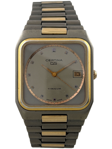 Certina DS Titanium Quartz mit Datum