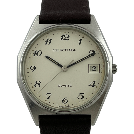 Certina Quartz mit Datum und neuem Armband
