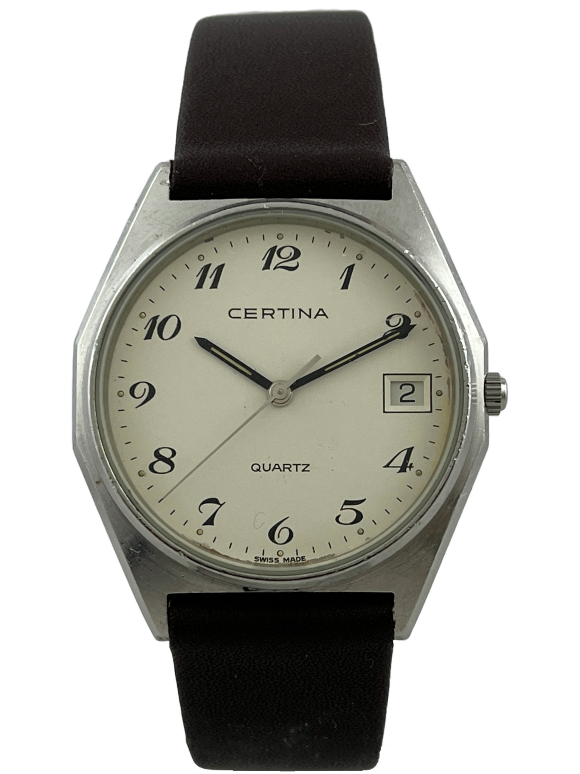 Certina Quartz mit Datum und neuem Armband