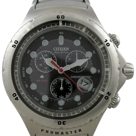 Citizen Promaster Eco-Drive Quartz Alarm Chronograph
