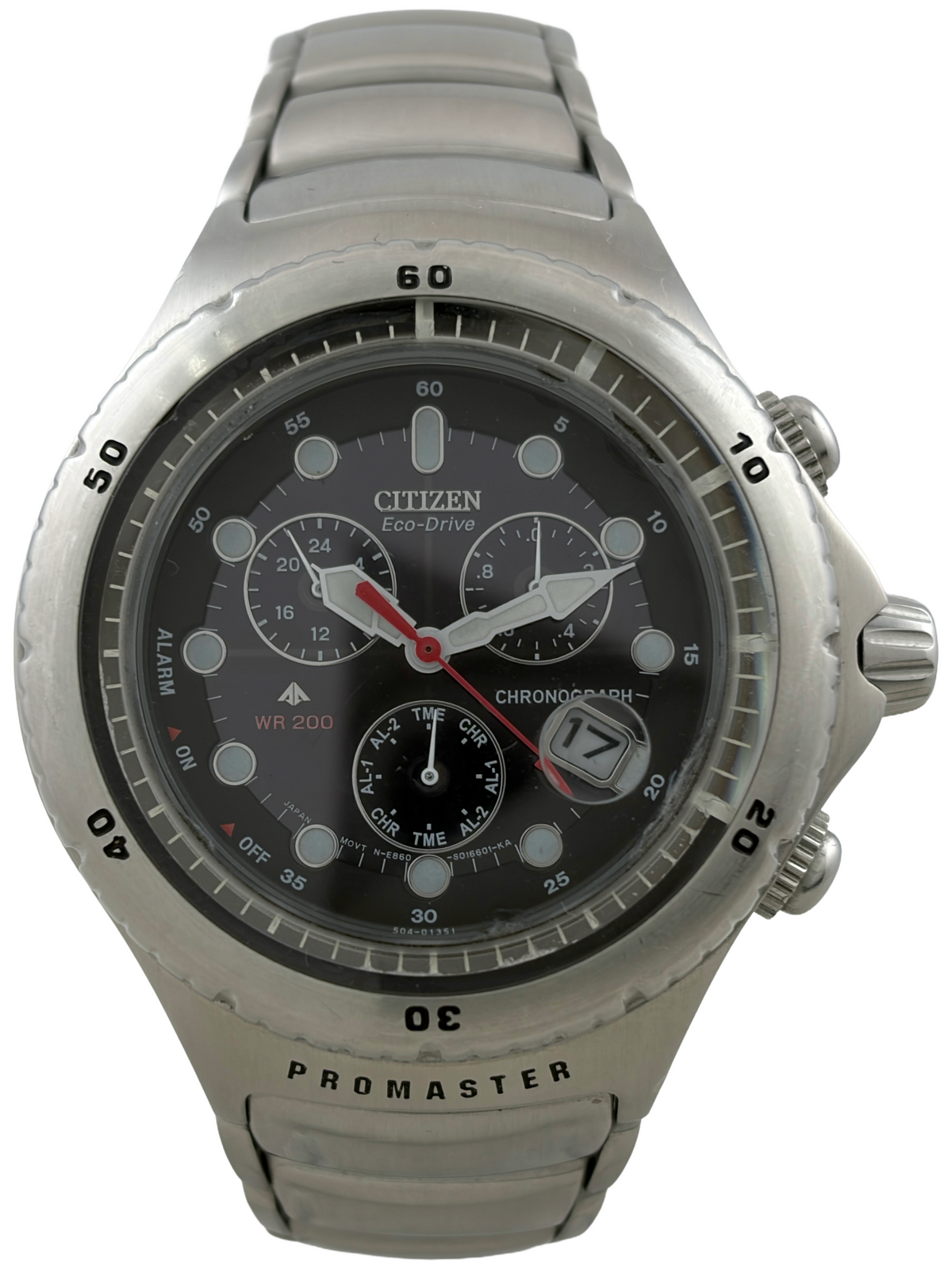 Citizen Promaster Eco-Drive Quartz Alarm Chronograph