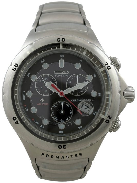 Citizen Promaster Eco-Drive Quartz Alarm Chronograph