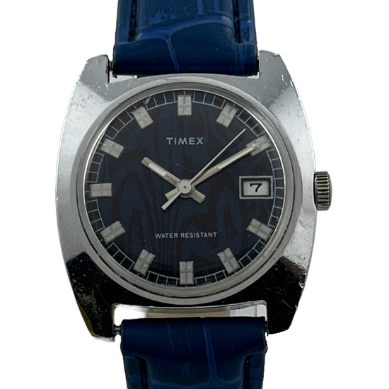 Vintage Timex Handaufzug mit Datum und Armband