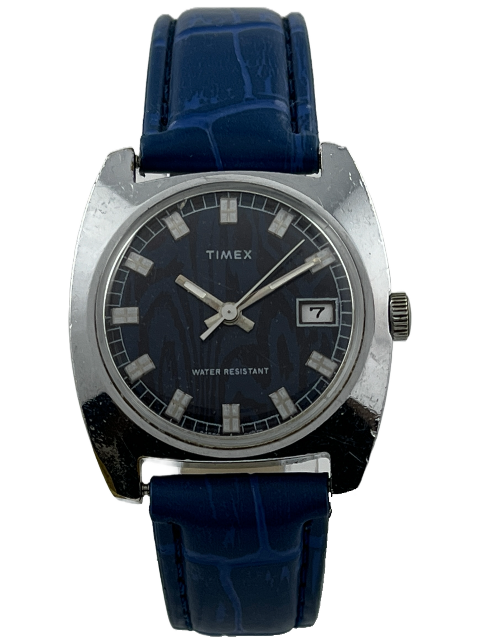 Vintage Timex Handaufzug mit Datum und Armband