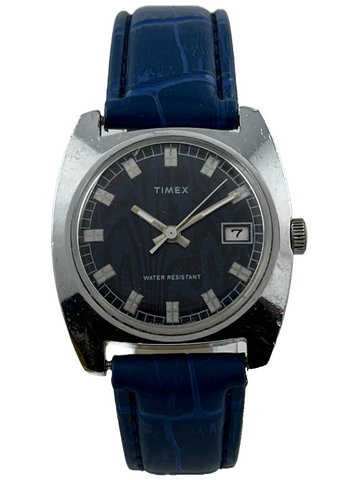 Vintage Timex Handaufzug mit Datum und Armband
