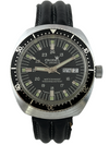 Taucher Cronel Handaufzug Day & Date mit Lünette