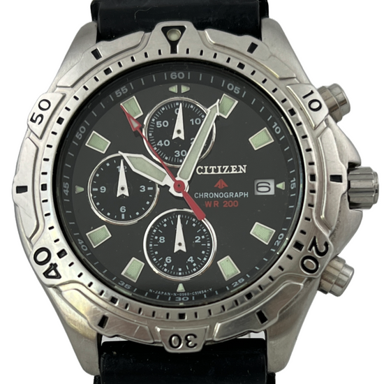 Taucher Citizen Promaster WR 200 Quartz Chronograph mit Datum