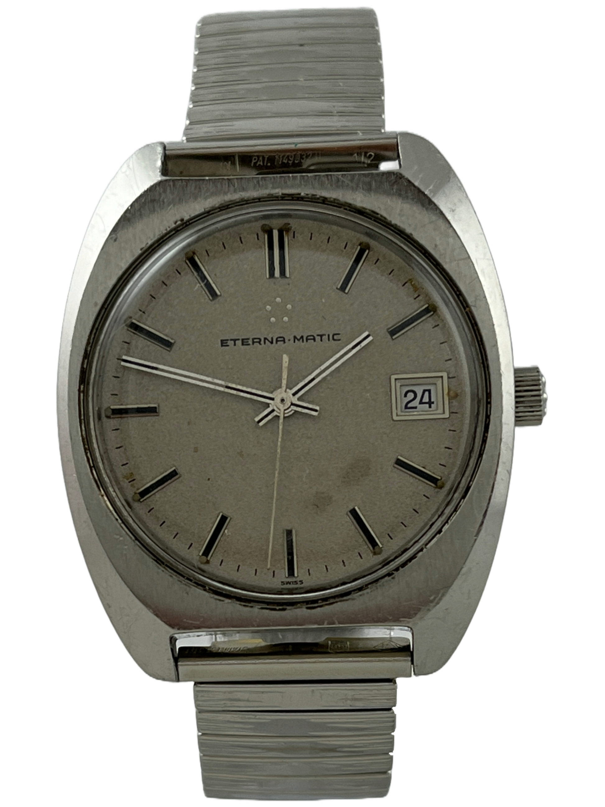 Eterna-Matic Automatic Kal. 12824 mit neuem Glas und Armband