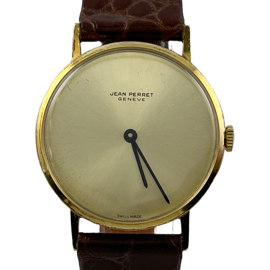 Dresswatch Jean Perret Geneve Handaufzug Peseux 7040