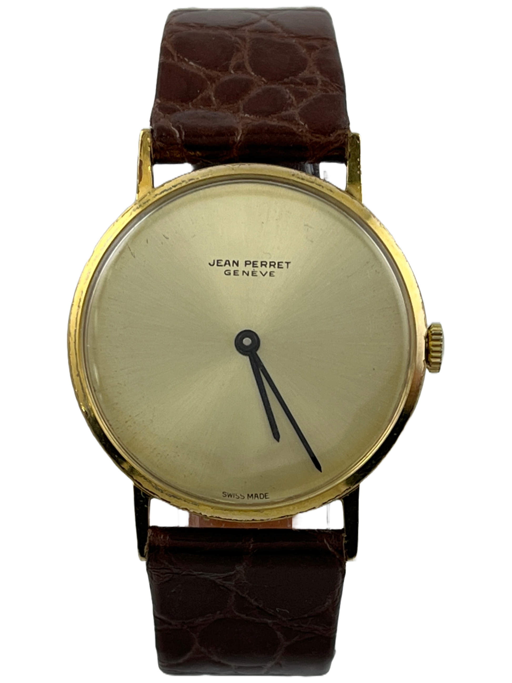 Dresswatch Jean Perret Geneve Handaufzug Peseux 7040