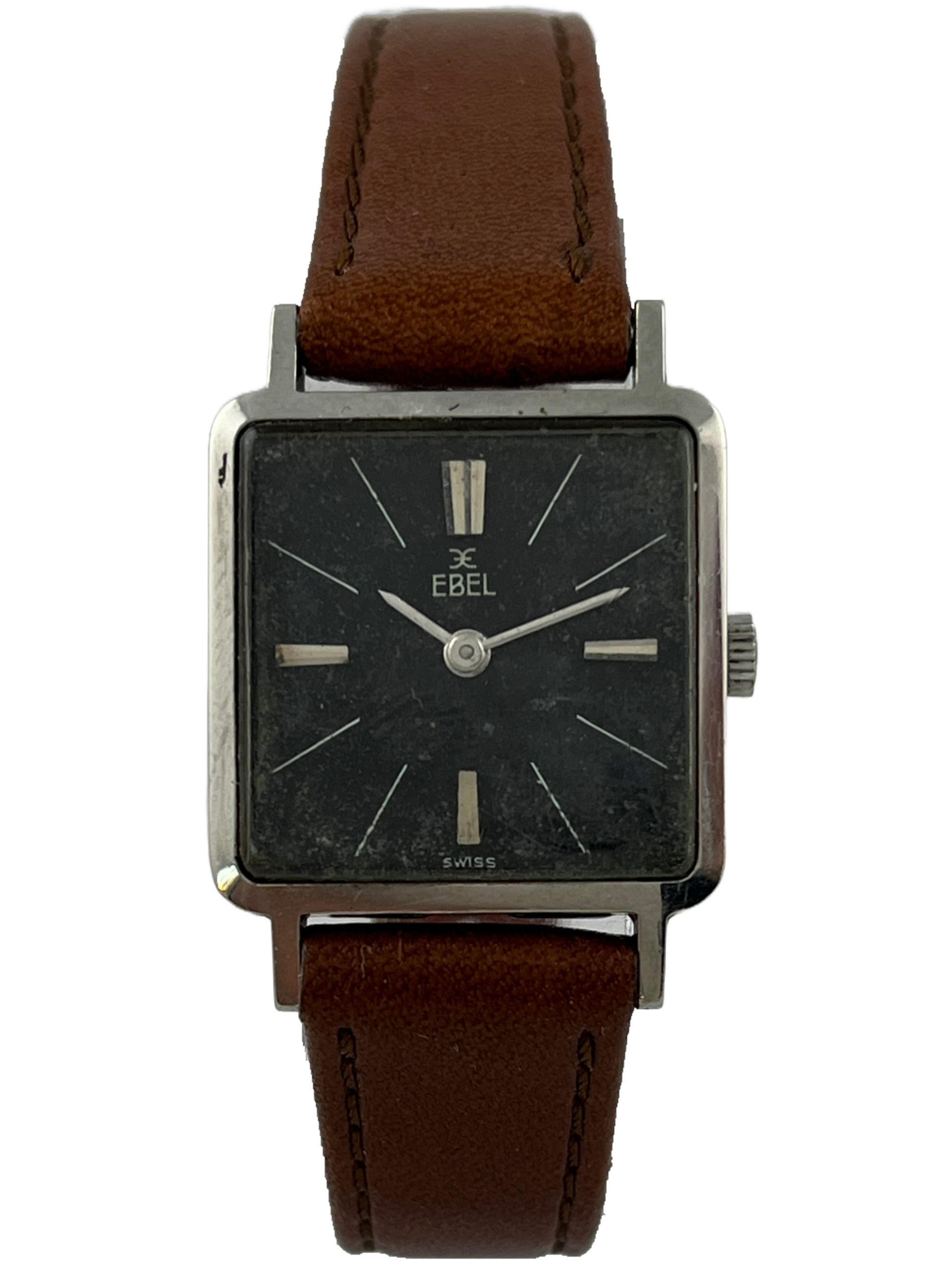 Vintage Ebel 978065 Handaufzug Kal. 78 mit Lederarmband