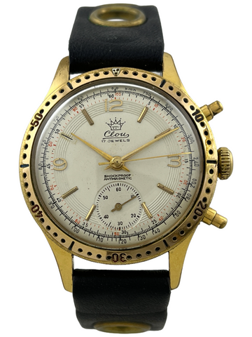 Clou Handaufzug Flyback Super-Chronograph Hanhart 120