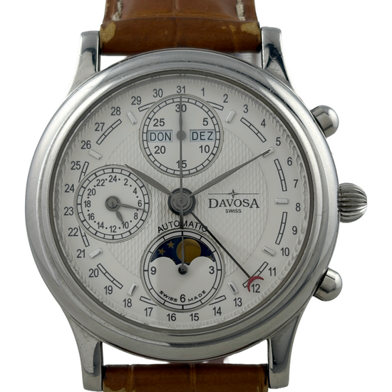 Davosa Automatik Vollkalender Chronograph Valjoux 7751