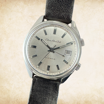 Vintage Uhr Herrenarmbanduhr Citizen Alarm Date Handaufzug