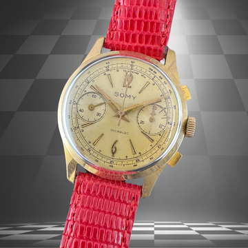 Chronograph Herrenarmbanduhr Somy Handaufzug