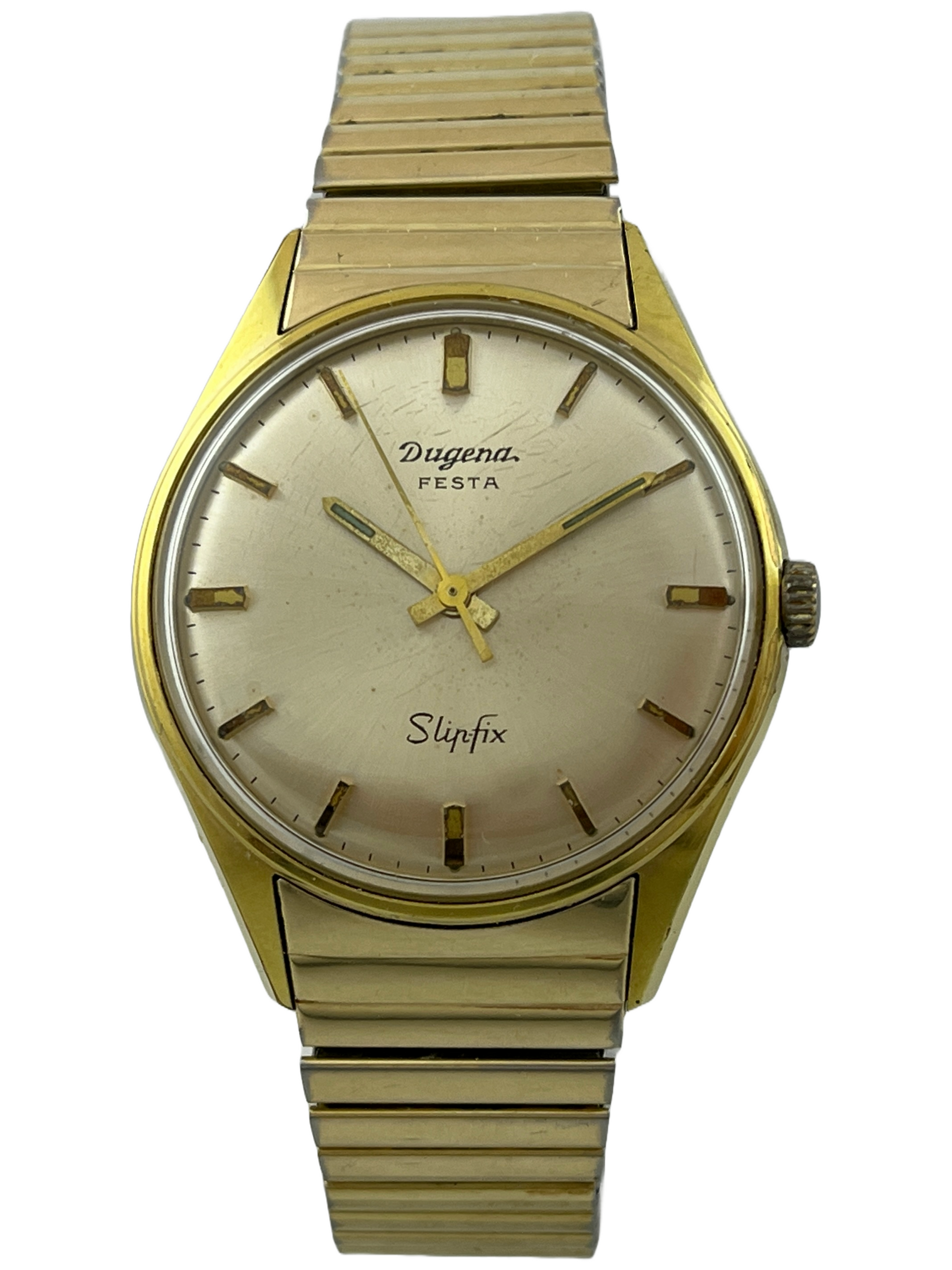 Dugena Festa slip-fix manual winding Otero 74 with box buy online