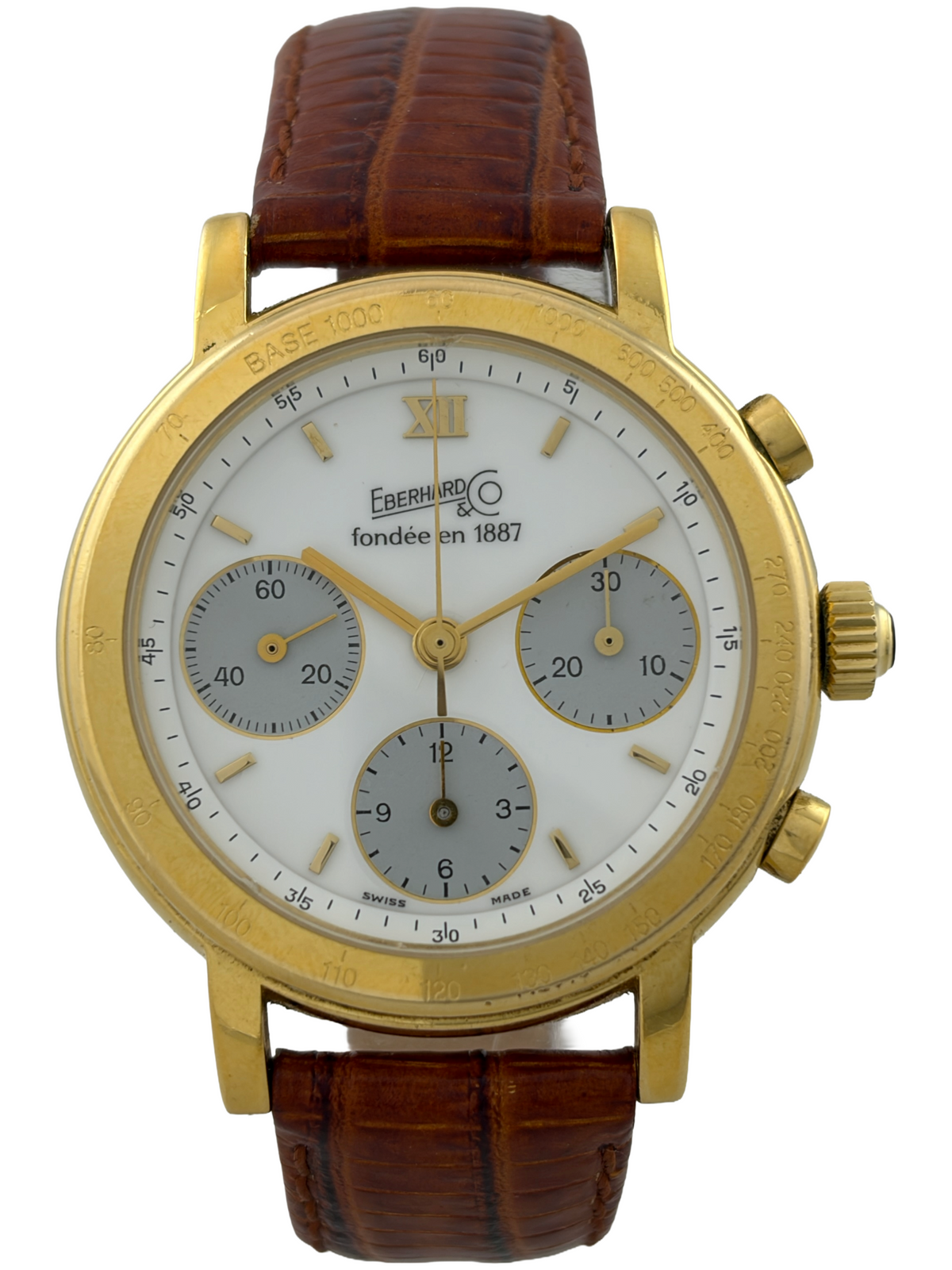 Eberhard & Co Edition Antiquite Handaufzug Chronograph