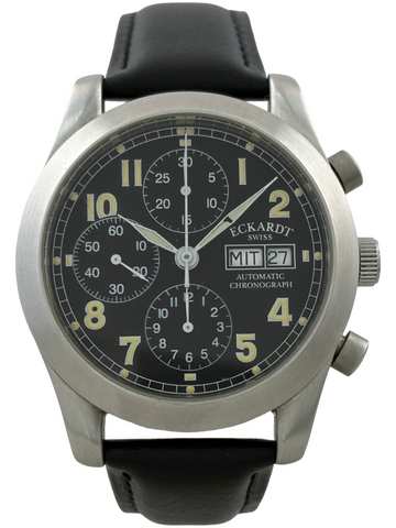 Eckardt Day & Date Automatik Chronograph Valjoux 7750