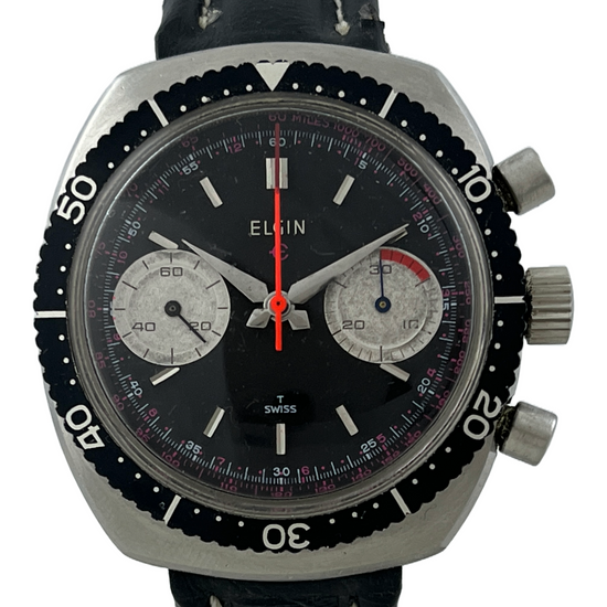 Elgin Chronograph Handaufzug Valjoux 7733