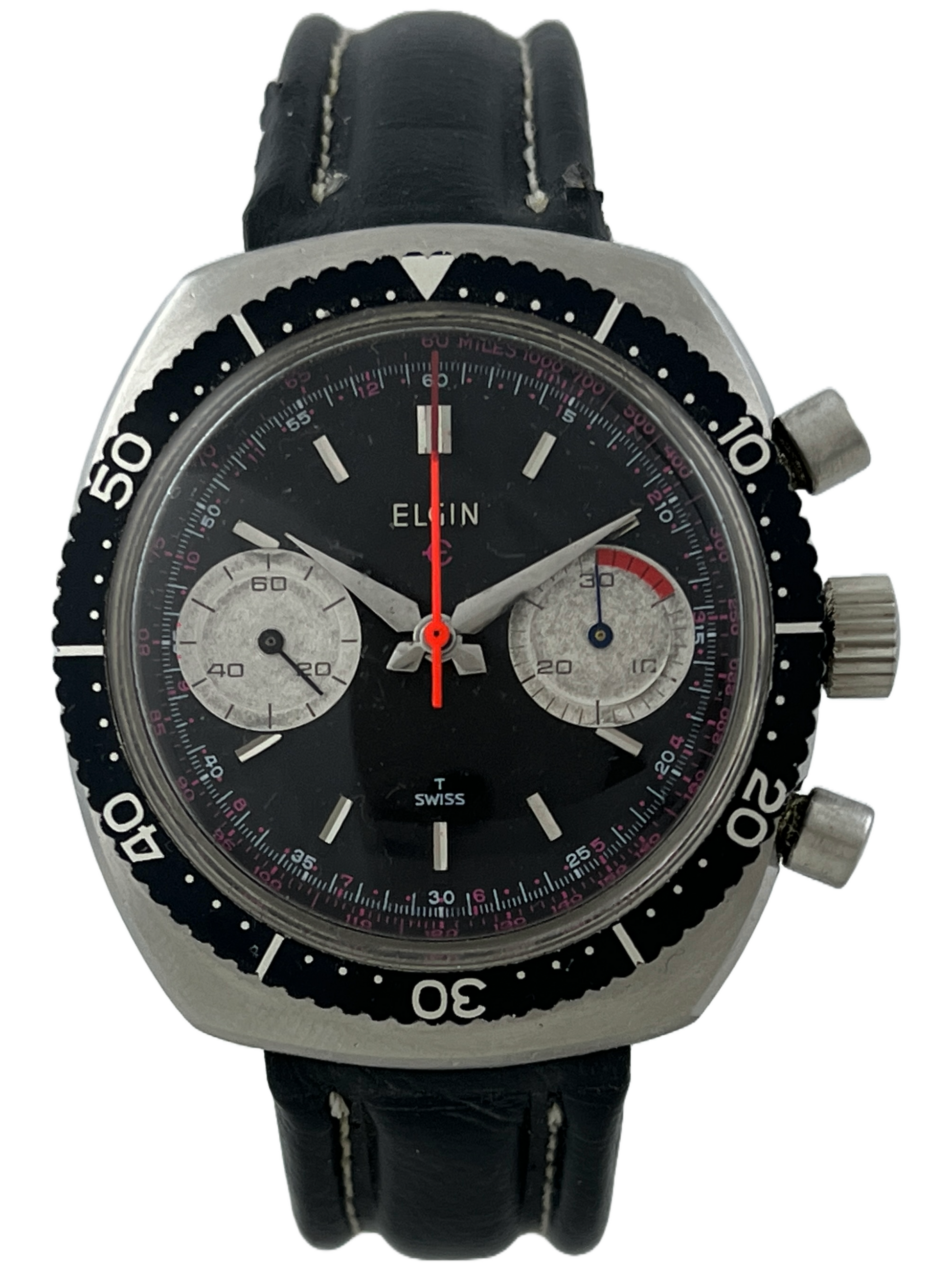 Elgin Chronograph Handaufzug Valjoux 7733