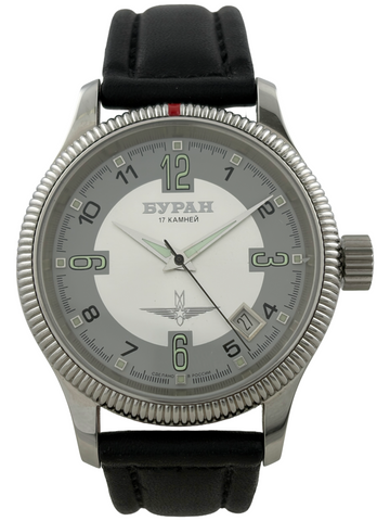 Flieger Buran Handaufzug Poljot 2614 mit Datum