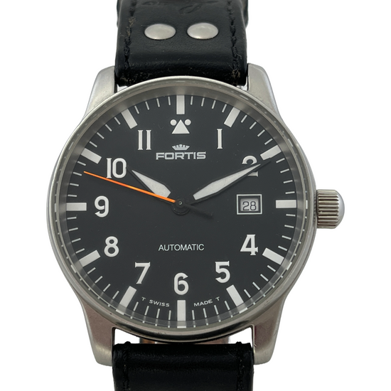 Flieger Fortis 40mm Automatik ETA 2824-2 mit Laco Armband
