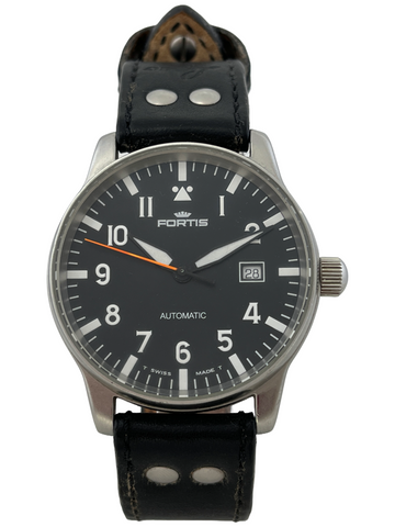 Flieger Fortis 40mm Automatik ETA 2824-2 mit Laco Armband