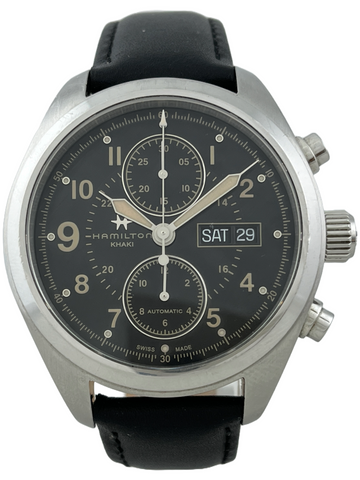Flieger Hamilton Khaki Field Automatik Chronograph Valjoux 7750
