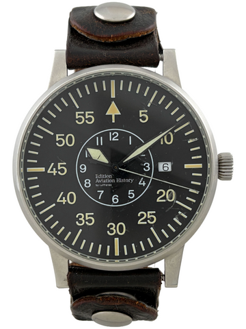 Flieger Laco Aviation History by Lufthansa Quartz 42mm
