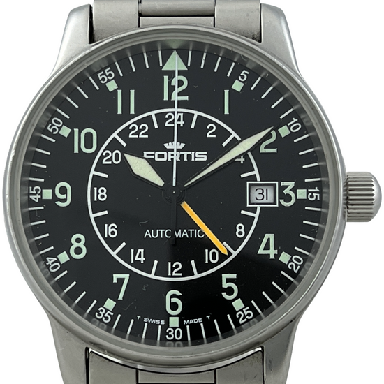 Fortis Flieger Automatik GMT ETA 2893-2