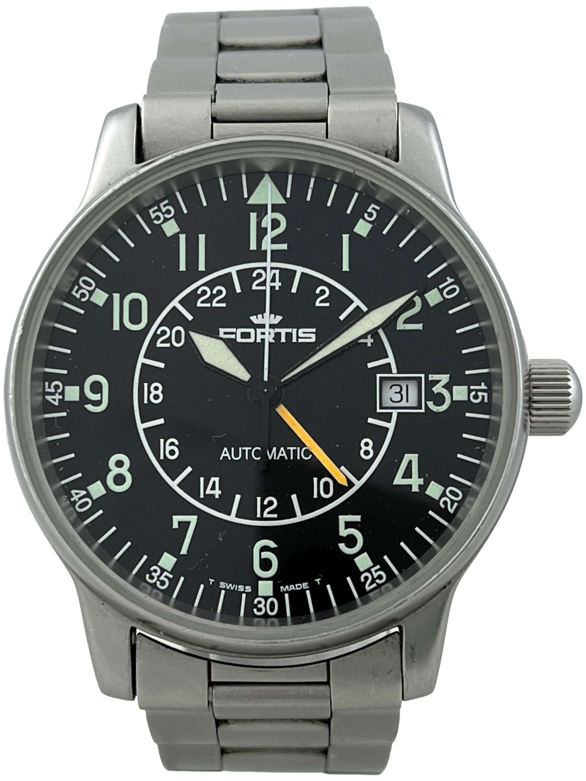 Fortis Flieger Automatik GMT ETA 2893-2